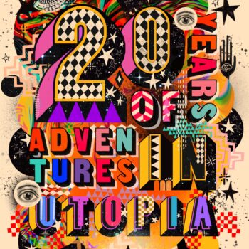 *SALE* LIMITED EDITION "20 YEARS OF ADVENTURES IN UTOPIA" A2 ART PRINT BY THE INCREDIBLE ARTIST, VICTORIA TOPPING - £20 Inc P&P