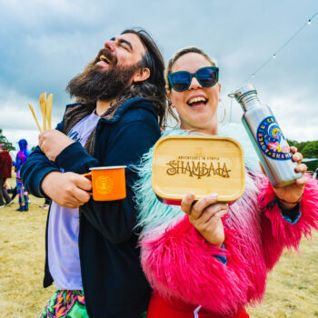 Shambala Stainless Steel and Bamboo Lunchbox Set - Sale £18