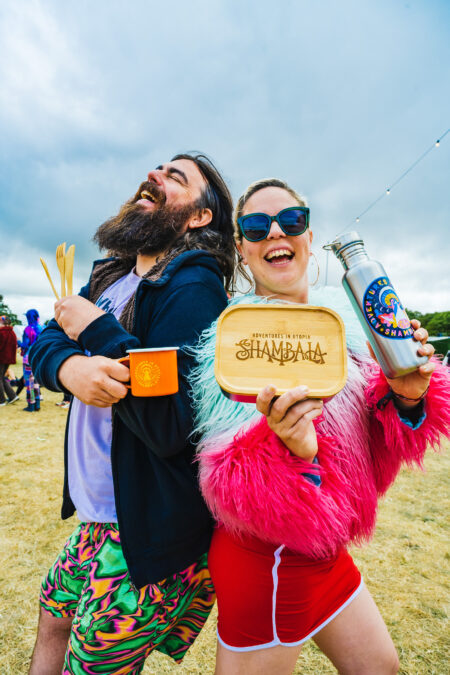 Shambala Stainless Steel and Bamboo Lunchbox Set - Sale £18
