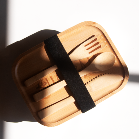 Shambala Stainless Steel and Bamboo Lunchbox Set - Sale £18 - Image 3