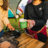 Classic Shambala Logo - Green 10z Enamel Mug - Image 3