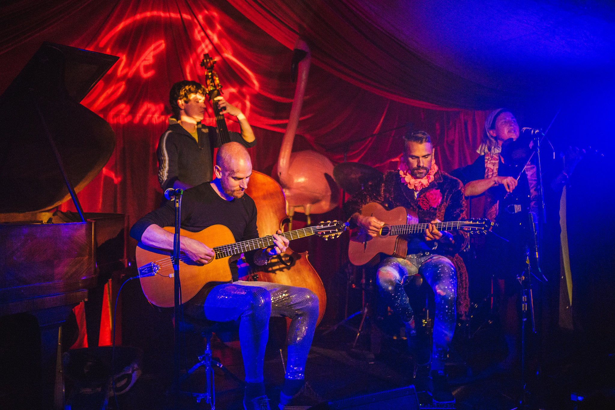 Shambala 2018 Pink Flamingo Jazz Café © Louise Roberts